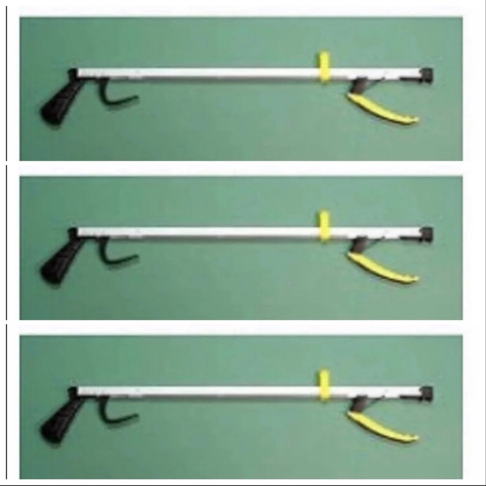 3 Classique Reachers / Grabbers. NEW. NEVER USED.
